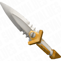 Gold Snow Dagger