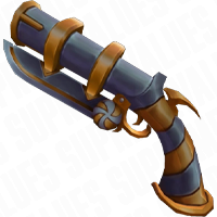 Gold Swirly Gun