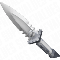 Silver Snow Dagger